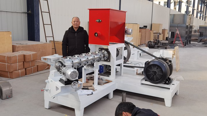 Brand new feed pellet extruder Factory for sale in Kyrgyzstan